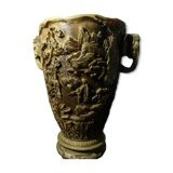 Vase à doubles anses d'éléphant