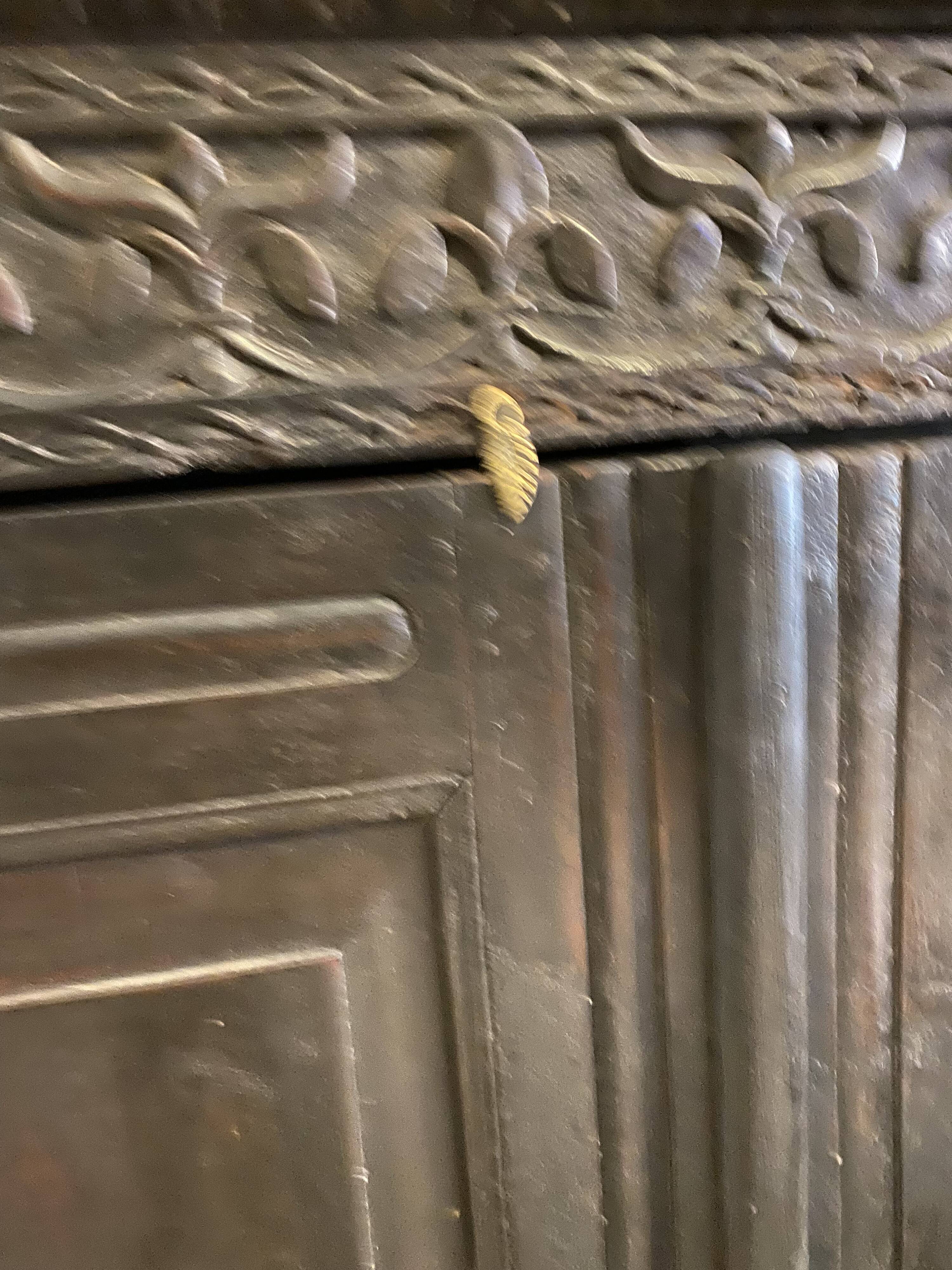 Black lacquered teak cabinet