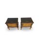 Tables de chevet/commodes Chippendale italiennes, années 1940/1950.