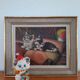 Tableau petits chats 1947