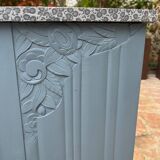 Revamped Art Deco bedside table