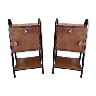 Tubular bedside pair