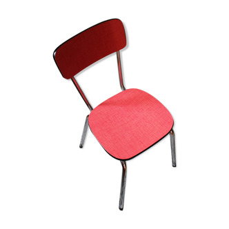 Vintage red formica chair
