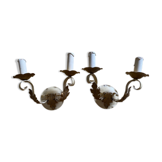 Pair of wall lights