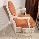 Paire de fauteuils Louis XV