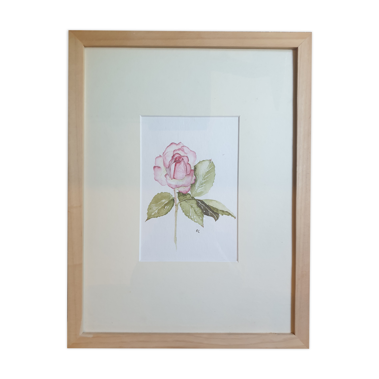 Fleur en aquarelle