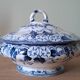 Vegetable dish in ironware Creil Montereau
