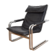 German leather lounge chair, 1970s