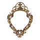 Rococo Bronze Mirror Louis XV Style