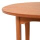 Table basse en teck "Ovalen" par Carl Malmsten