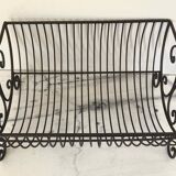 Wrought iron style dish drainer
