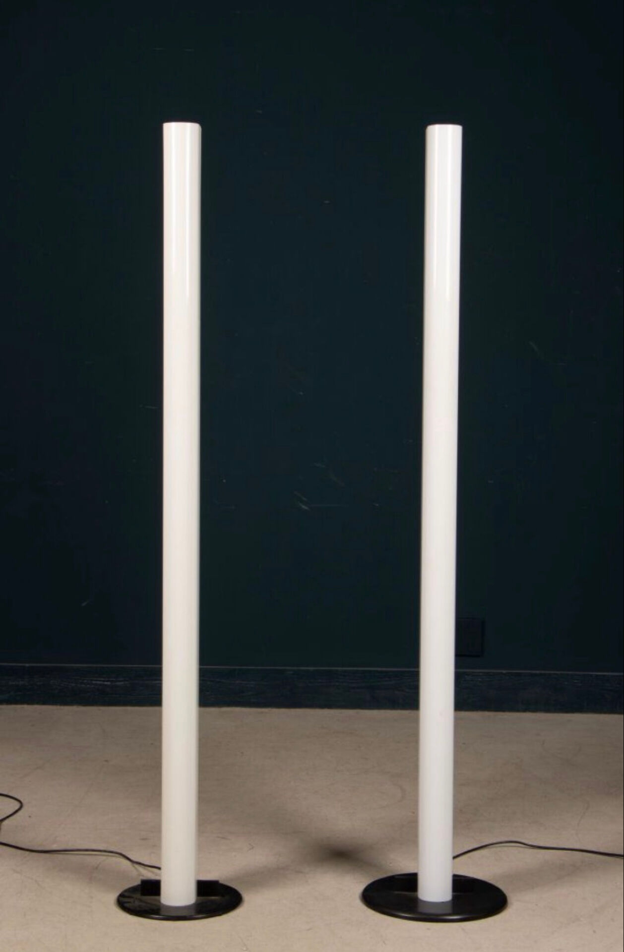 Pair of Megaron floor lamps - Artemide - Gianfranco Frattini