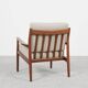 Midcentury Danish easy chair in teak by Svend Aage Eriksen for Glostrup 196