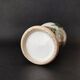Porcelain vase China green family 19th century 14 cm