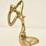 Brass paper press