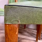 Set of 10 vintage chairs