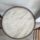 Rare chiffonnière table / flying table with 3 rotating drawers – Stamped