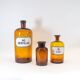 Vintage apothecary bottles | set of 3 | XL bottles | vintage 30's