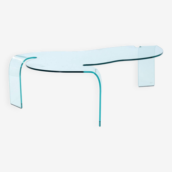 Table basse Fiam courbée design italien