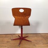 Set of 6 height adjustable chairs