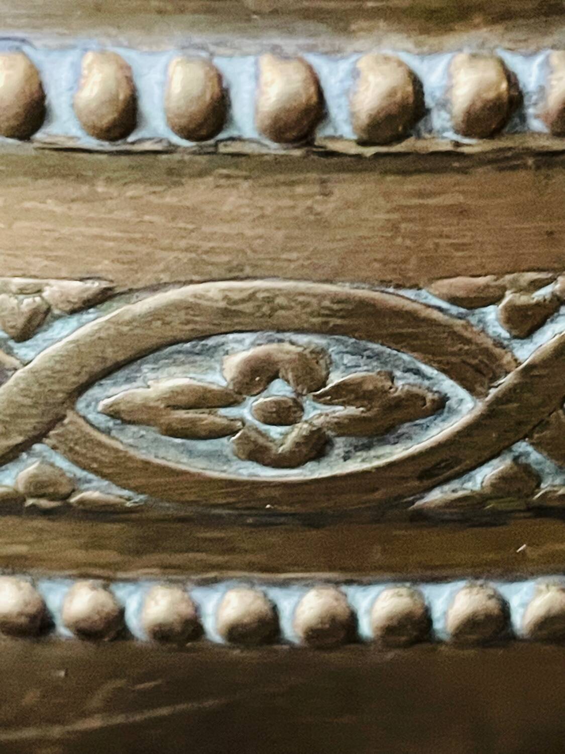 Brass flowerpot 28cm