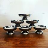 Set of 6 ice cream cups