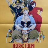 Original cinema poster "Amarcord" Federico Fellini 60x80cm 1973