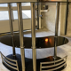 Black bar counter