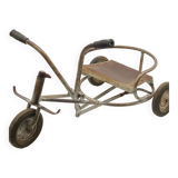 Baby rower, tricycle, child, old, vintage, metal