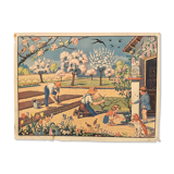 Vintage MDI school poster