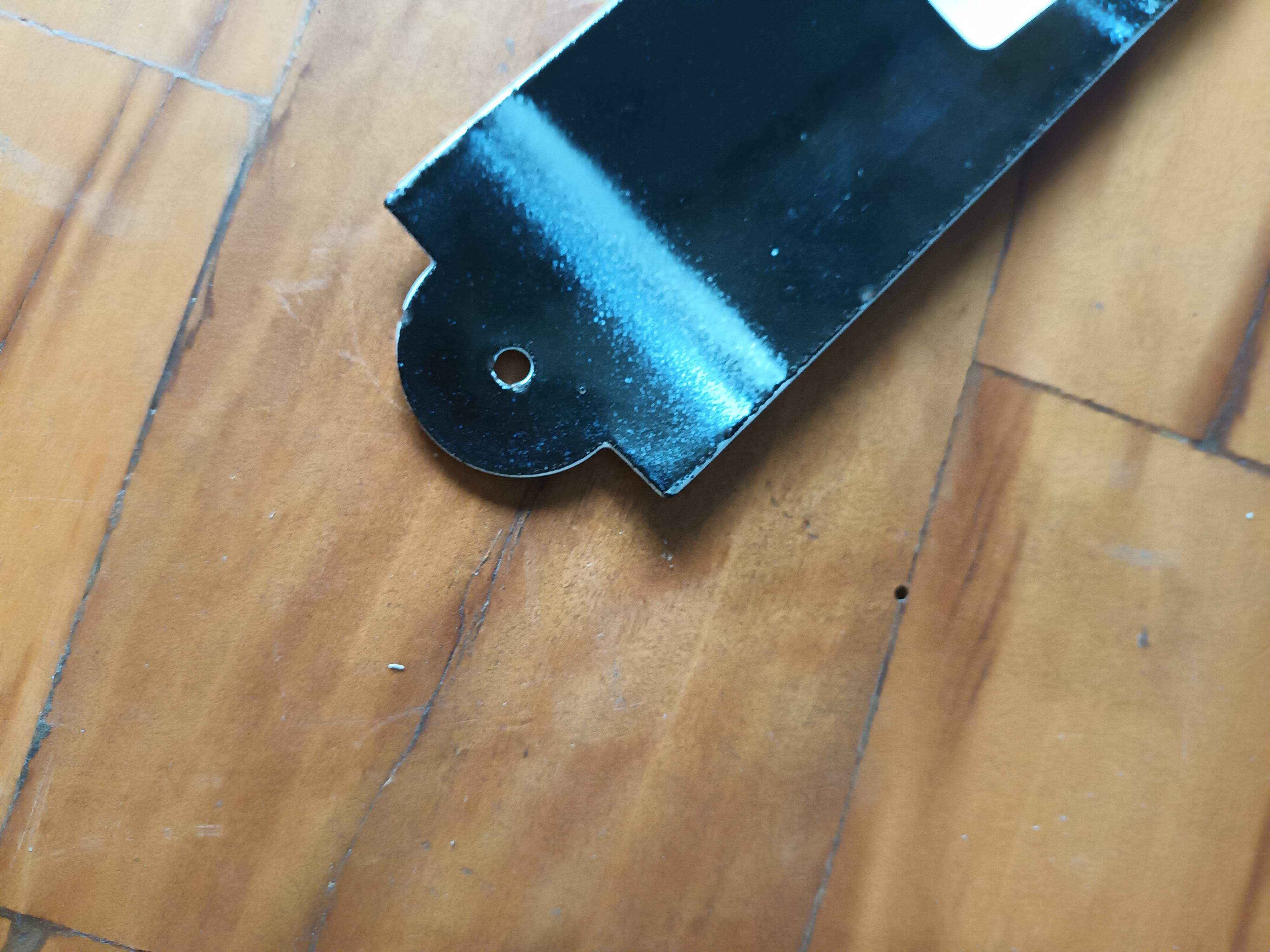 Doorbell enamel plate