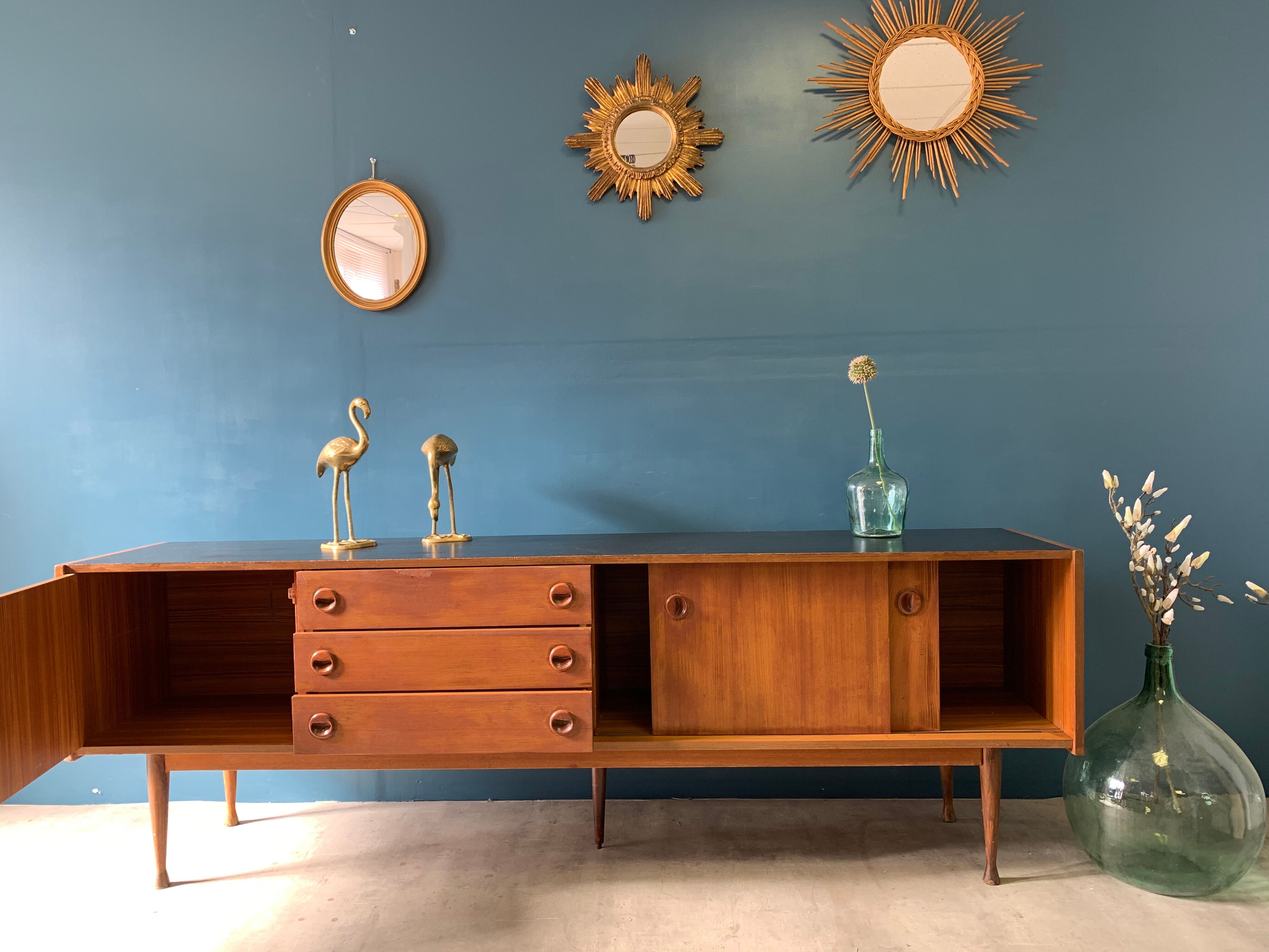Vintage 220cm sideboard