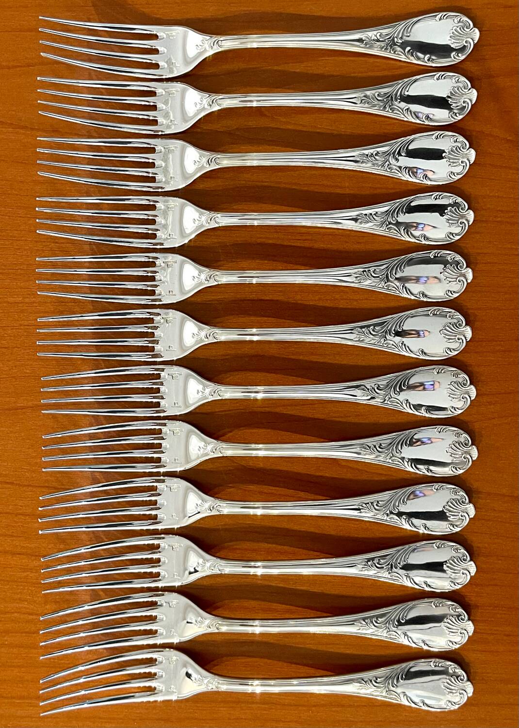 Christofle Marly cutlery set in superb condition 61 pieces for 12 people