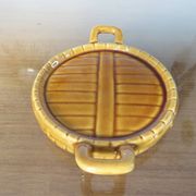 Albert Ferlay Vallauris ceramic bottle coaster 50s 60s