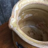 French pottery pitcher