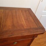 Commode era empire in blond mahogany