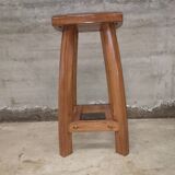 Vintage wooden bar stool