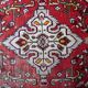 Handmade antique Persian Malayer runner rug 77cm x 382cm, 1920s