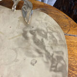 Large brass bowl, in the shape of an apple