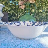 English salad bowl Johnson Brothers model Rose Chintz blue