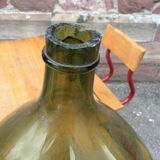 Demijohn 20 liters vintage green