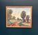 Original Mid Century Swedish Oil On Panel – “Path” By J.A. – Vintage & Framed – 74 × 60 Cm