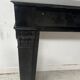 Napoleon III period fireplace with a black marble corbel. 19th century.