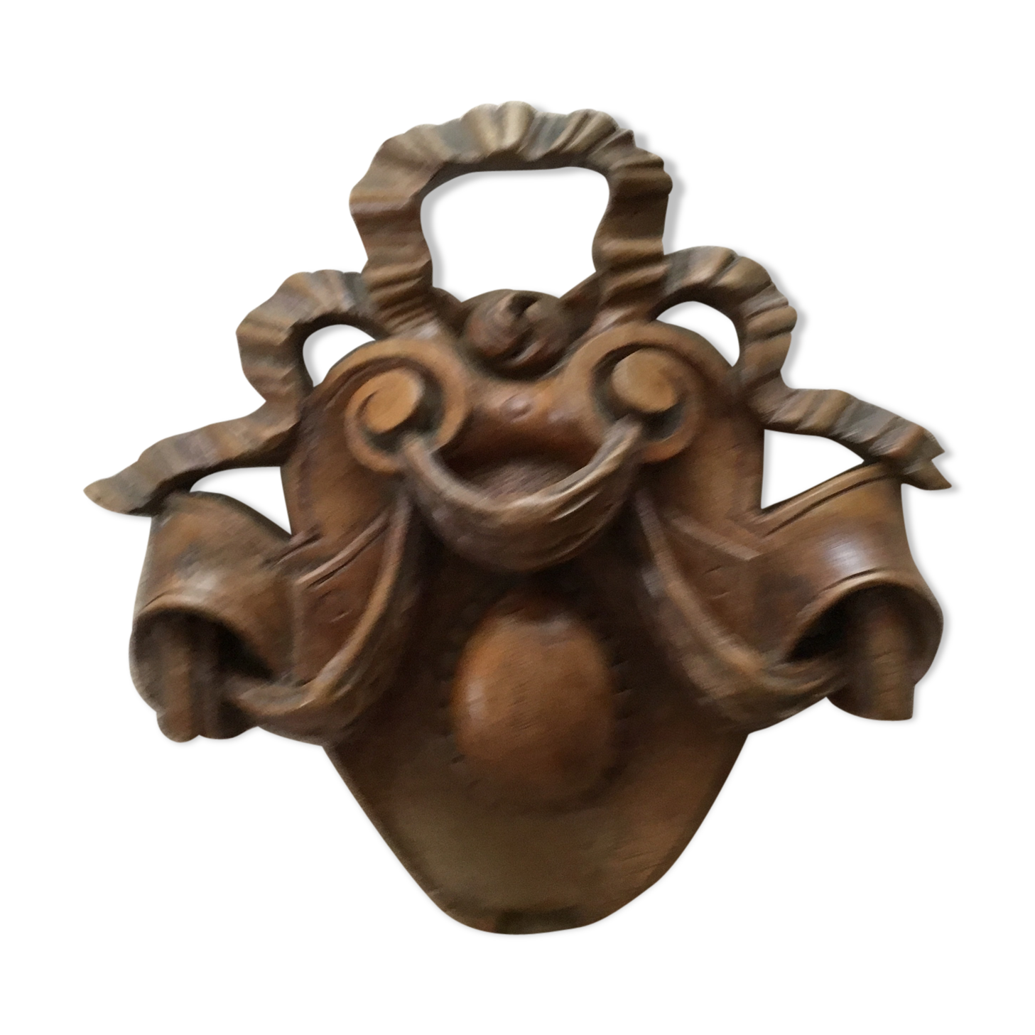 Old cupboard central fronton