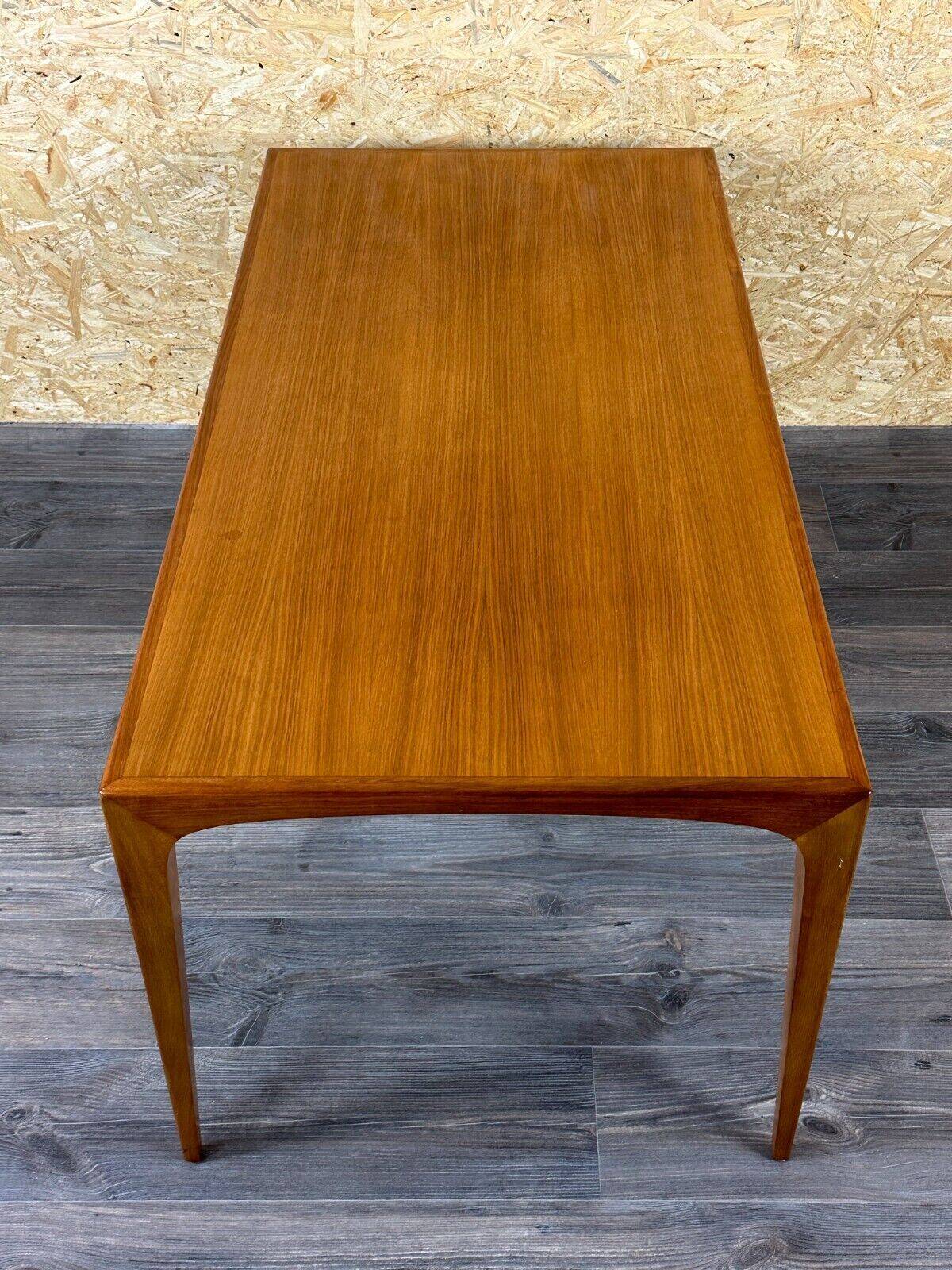 60s 70s teak coffee table side table Danish Modern Design Denmark