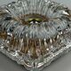 60s 70s ceiling lamp or wall lamp Germany Ice Glass Space Age Design