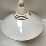 White metal pendant light