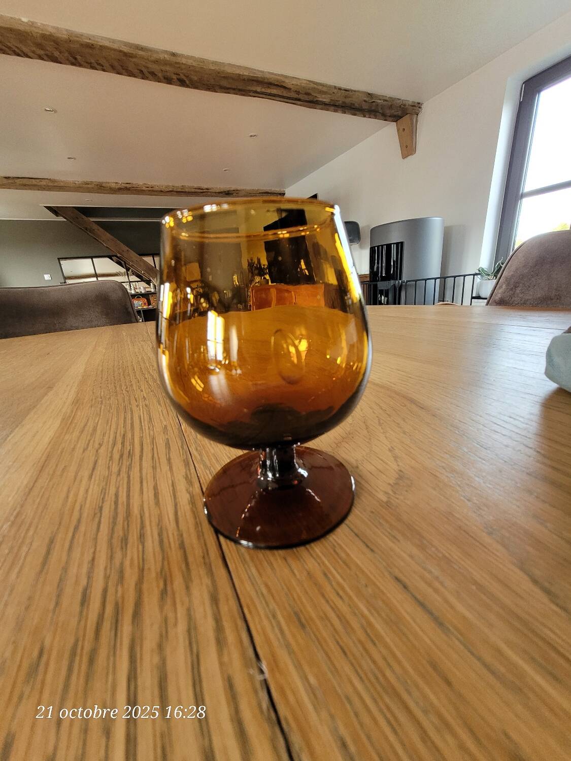 10 vintage digestif glasses