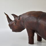 Decorative leather ‘Rhino’ designed by Dimitri Omersa, England, 1960’s.