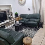 Table Basse Et Tabouret Africain Bamiléké